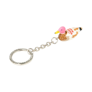 Human Made Duck Keyring Pink
