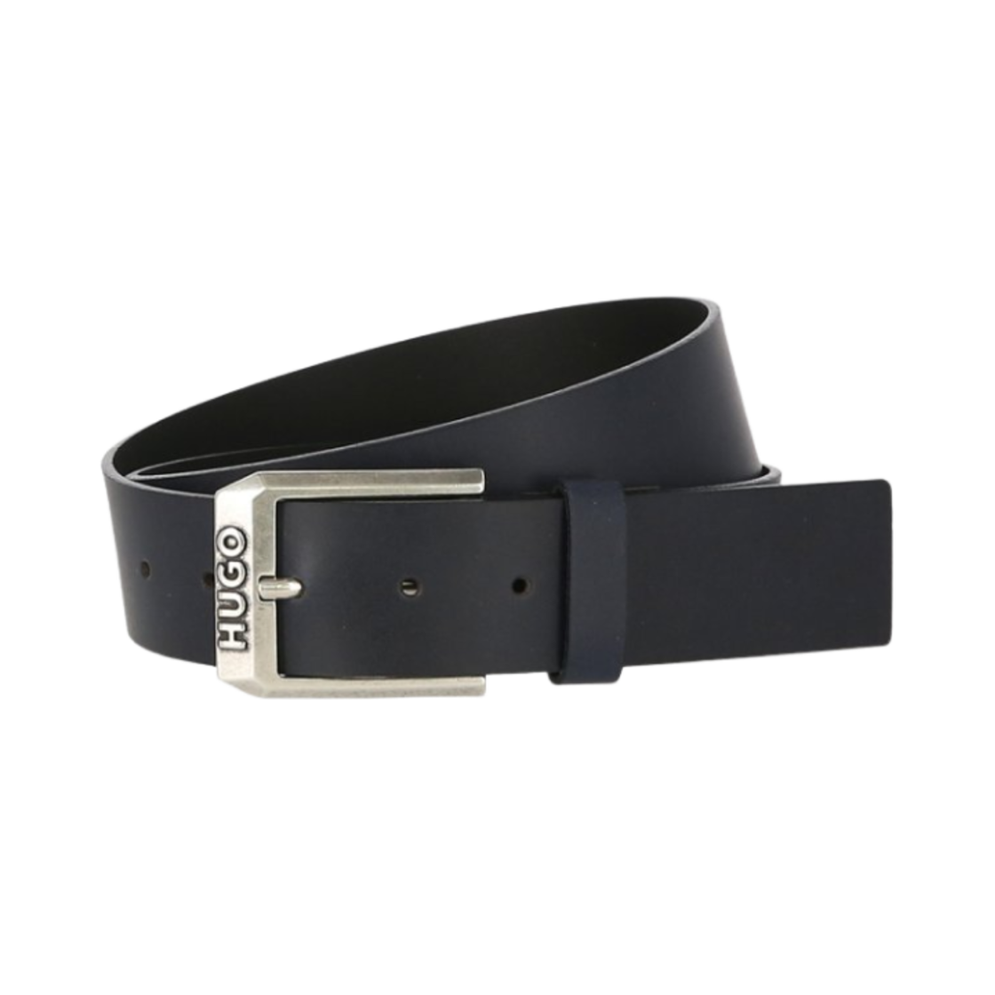 휴고 보스 젤리오 레더 벨트 다크 블루(Hugo Boss Gelio Leather Belt Dark Blue)