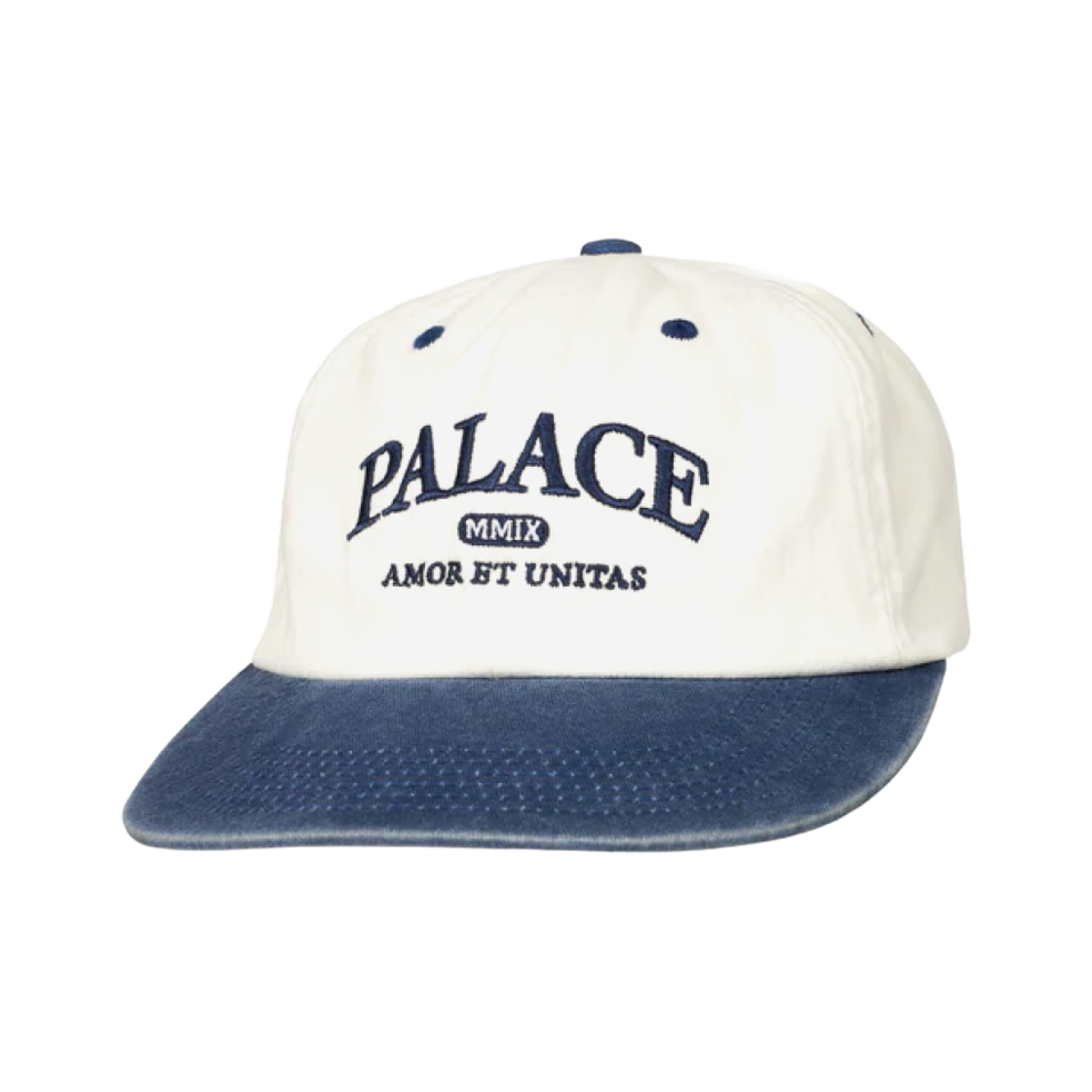 팔라스 유니타스 피그먼트 팔 햇 화이트 네이비 - 23FW(Palace Unitas Pigment Pal Hat White Navy - 23FW) - 1