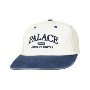 Palace Unitas Pigment Pal Hat White Navy - 23FW