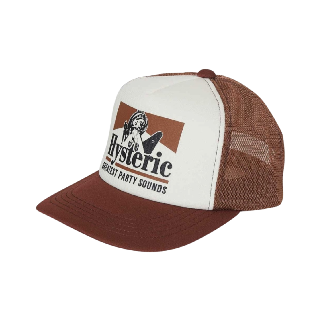 히스테릭 글래머 기타 걸 메쉬 캡 블랙 | Hysteric Glamour | KREAM
