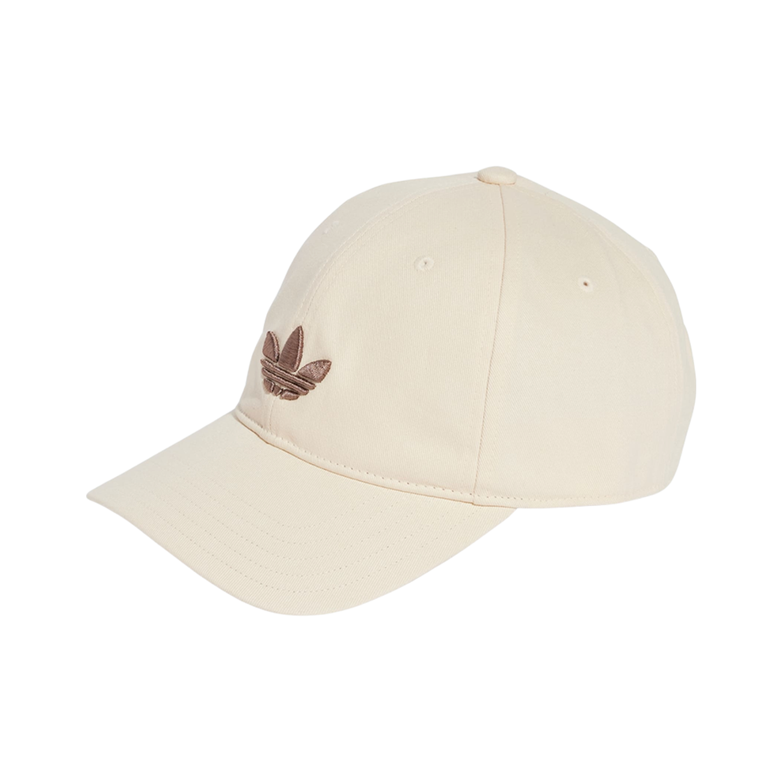 JC6037 Adidas Adicolor Classic Trefoil Baseball Cap Wonder White