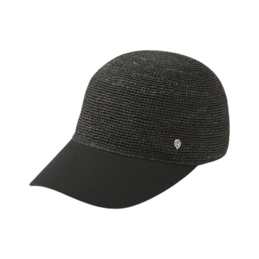 (W) Helen Kaminski Vivette Cap Charcoal Black