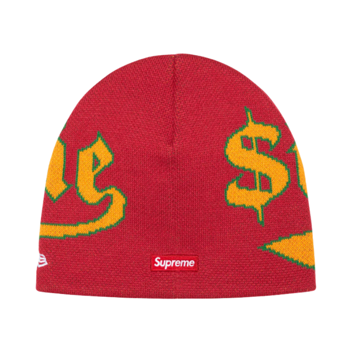 슈프림 뉴에라 악센트 비니 카디널 - 24FW(Supreme New Era Accent Beanie Cardinal - 24FW) - 2