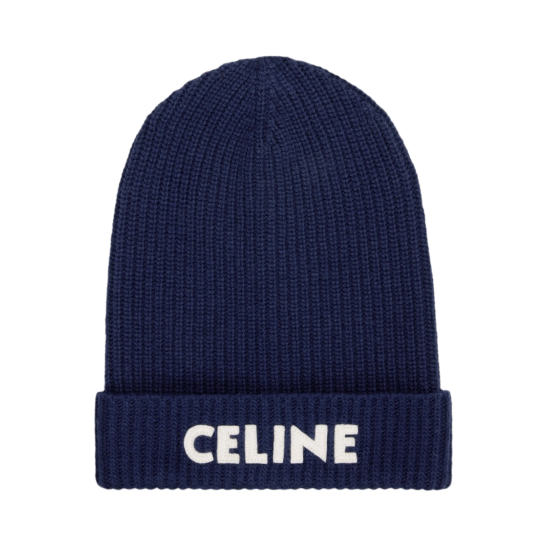 셀린느 비니 립드 울 네이비 | Celine | KREAM