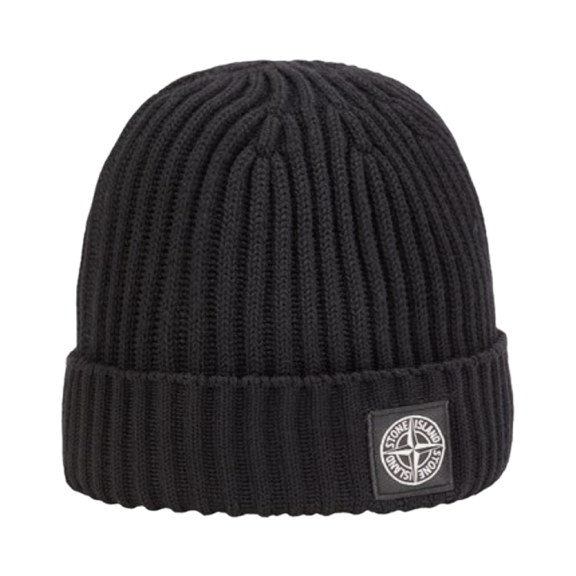 (키즈) 스톤 아일랜드 N07C3 비니 블랙 - 23FW((Kids) Stone Island N07C3 Beanie Black - 23FW) - 1