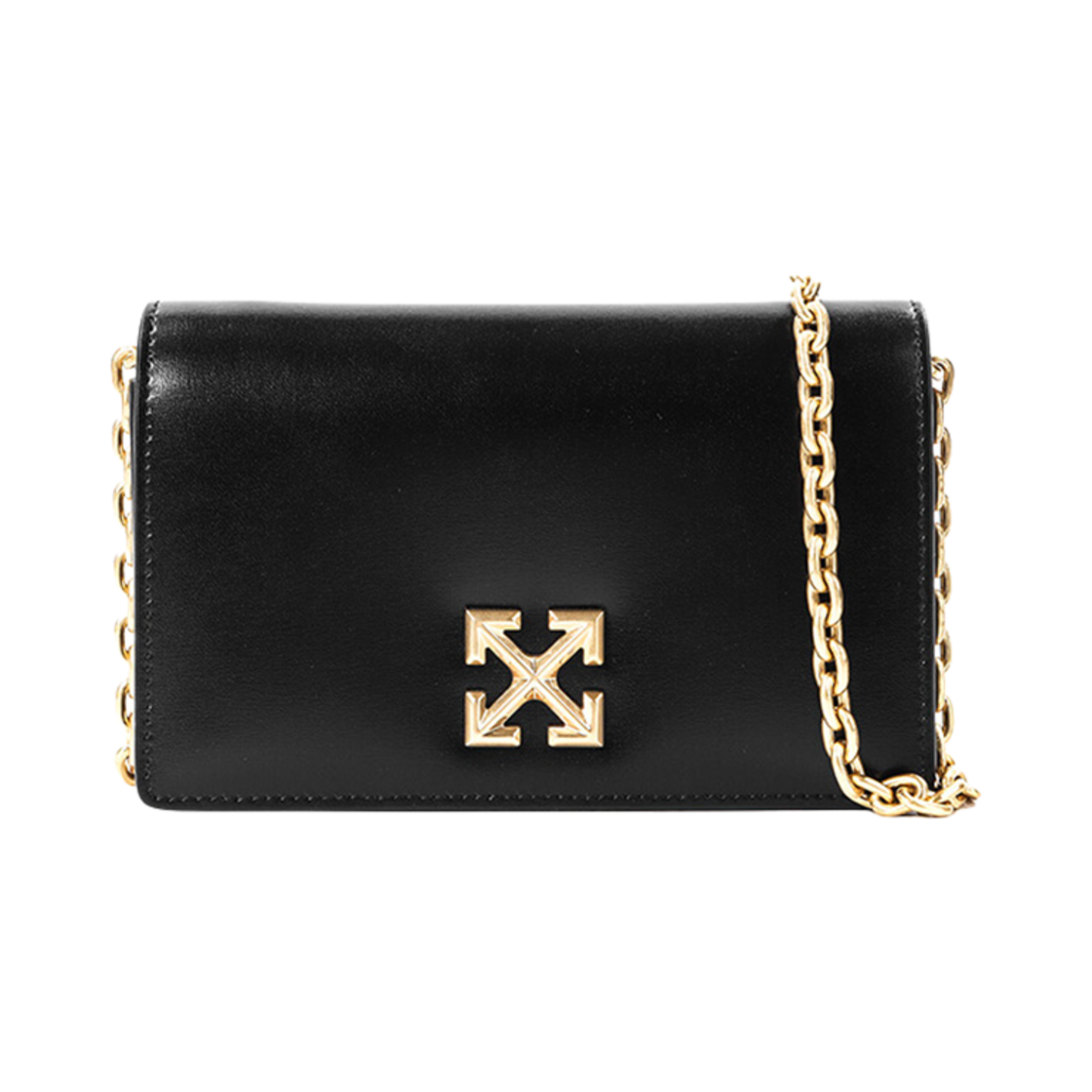 오프화이트 트위스트 지트니 숄더백 블랙(Off-Whitet Twist Jitney Shoulder Bag Black)