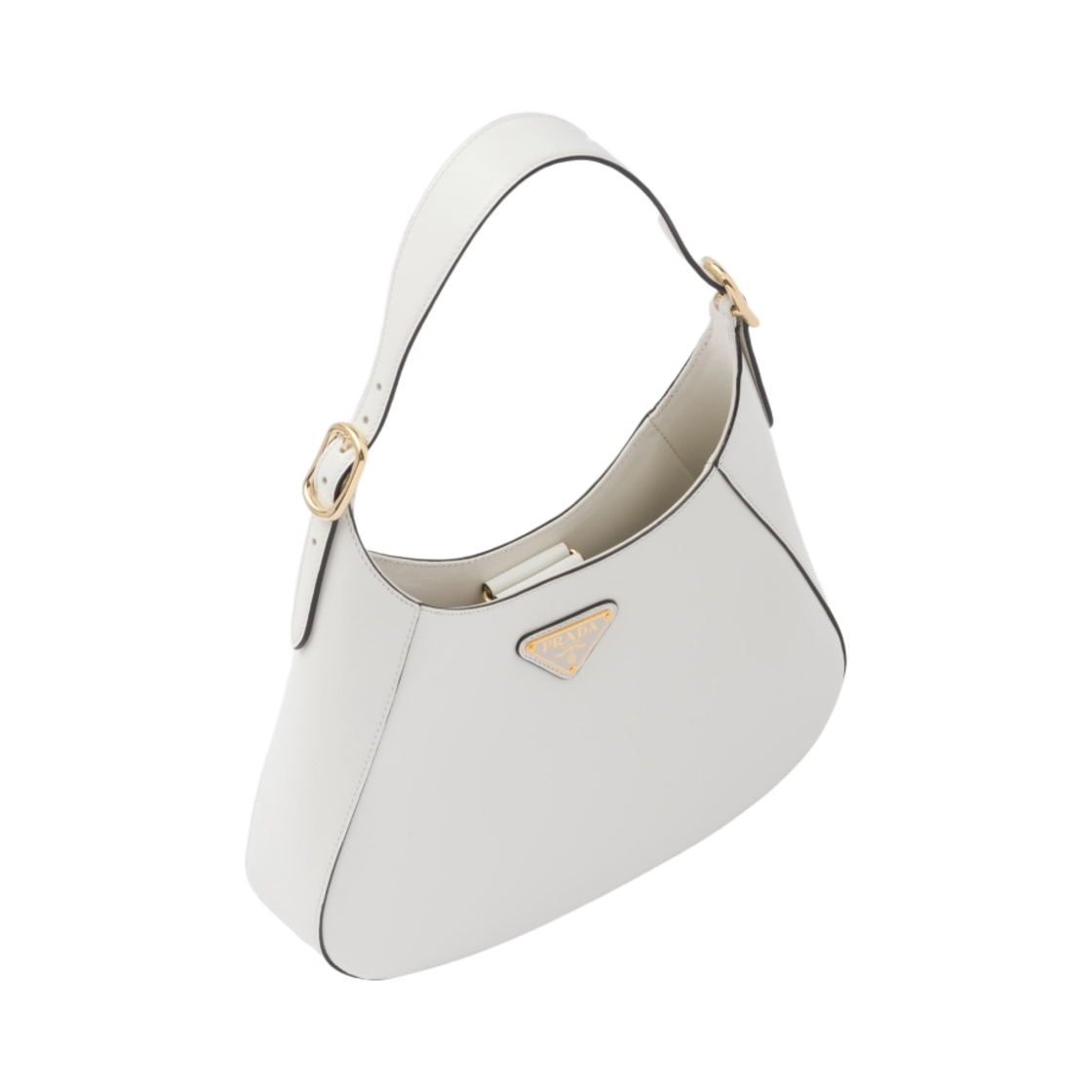 프라다 레더 숄더백 화이트(Prada Leather Shoulder Bag White) - 2