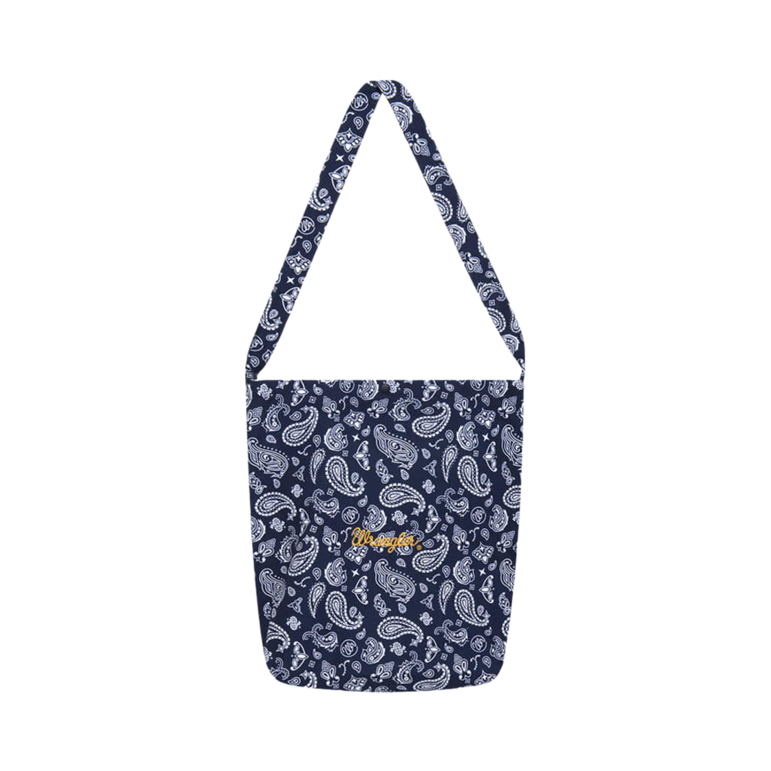 랭글러 라이트 페이즐리 숄더 에코백 네이비(Wrangler Light Paisley Shoulder Eco Bag Navy)