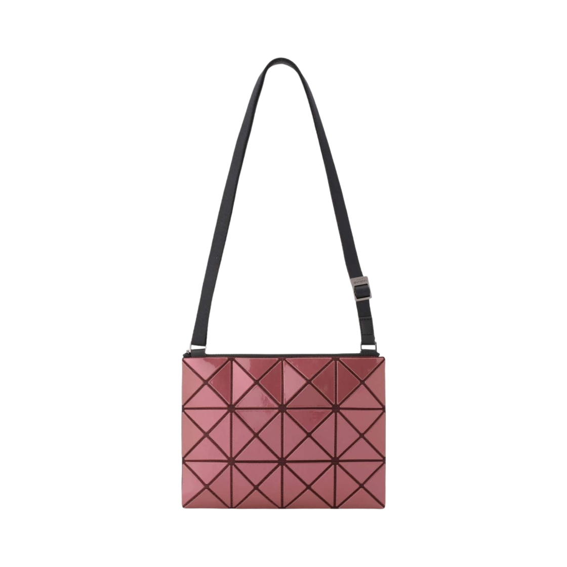 바오 바오 이세이 미야케 루센트 원톤 크로스바디백 차콜 버건디(Bao Bao Issey Miyake Lucent One-Tone Crossbody Bag Burgundy) - 1