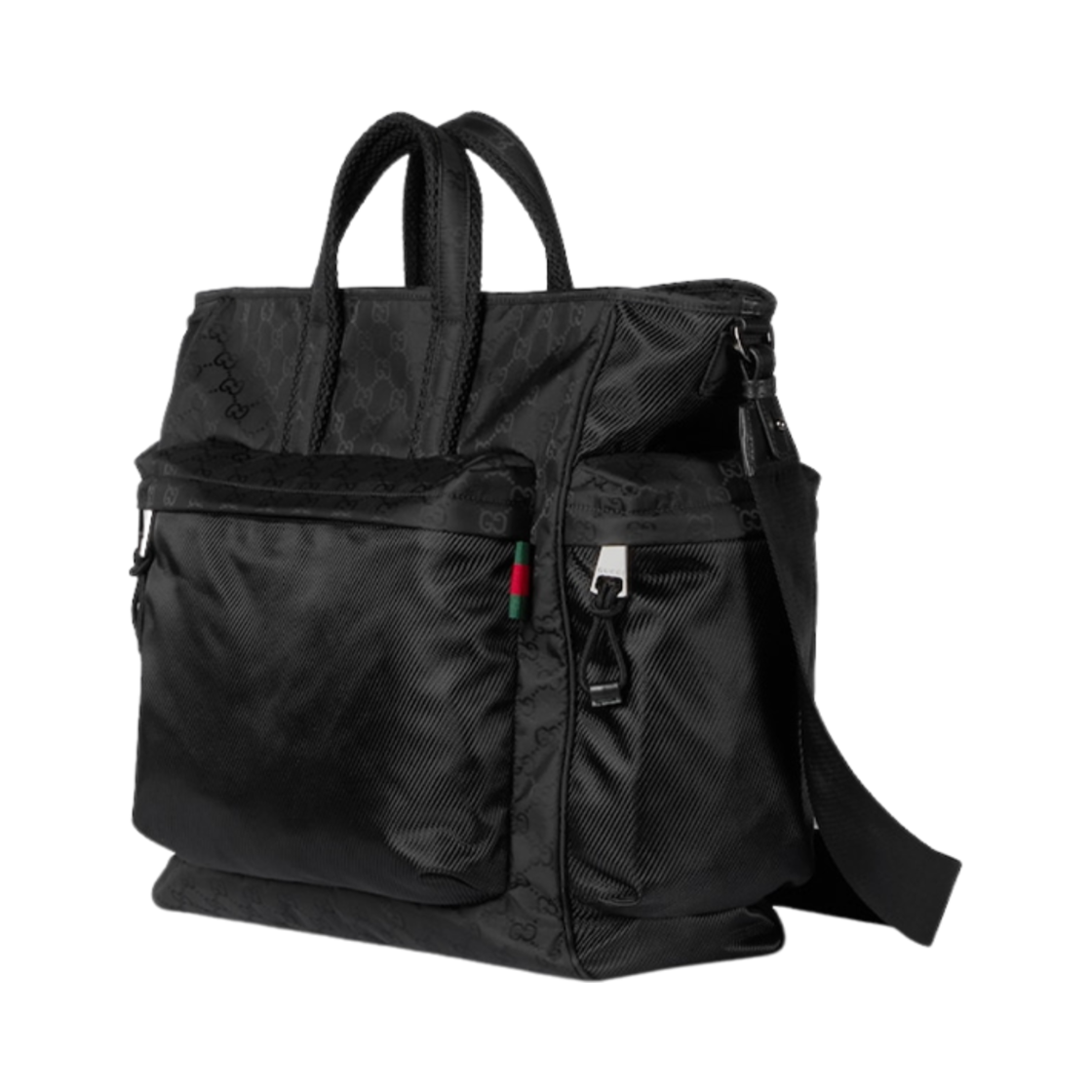 구찌 라지 GG 토트백 블랙(Gucci Large GG Tote Bag Black) - 2