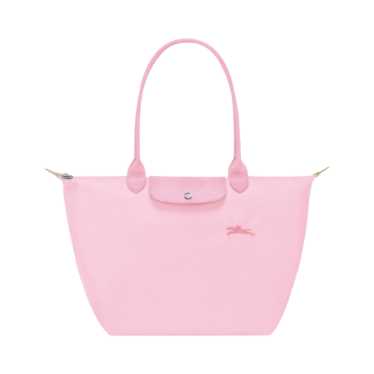 L1899919P75 Longchamp Le Pliage Green Tote Bag L Pink