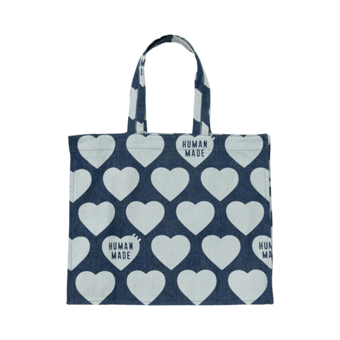 휴먼 메이드 하트 데님 토트 인디고(Human Made Heart Denim Tote Indigo) - 2