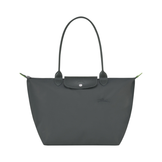 L1899919P66 Longchamp Le Pliage Green Tote Bag L Graphite