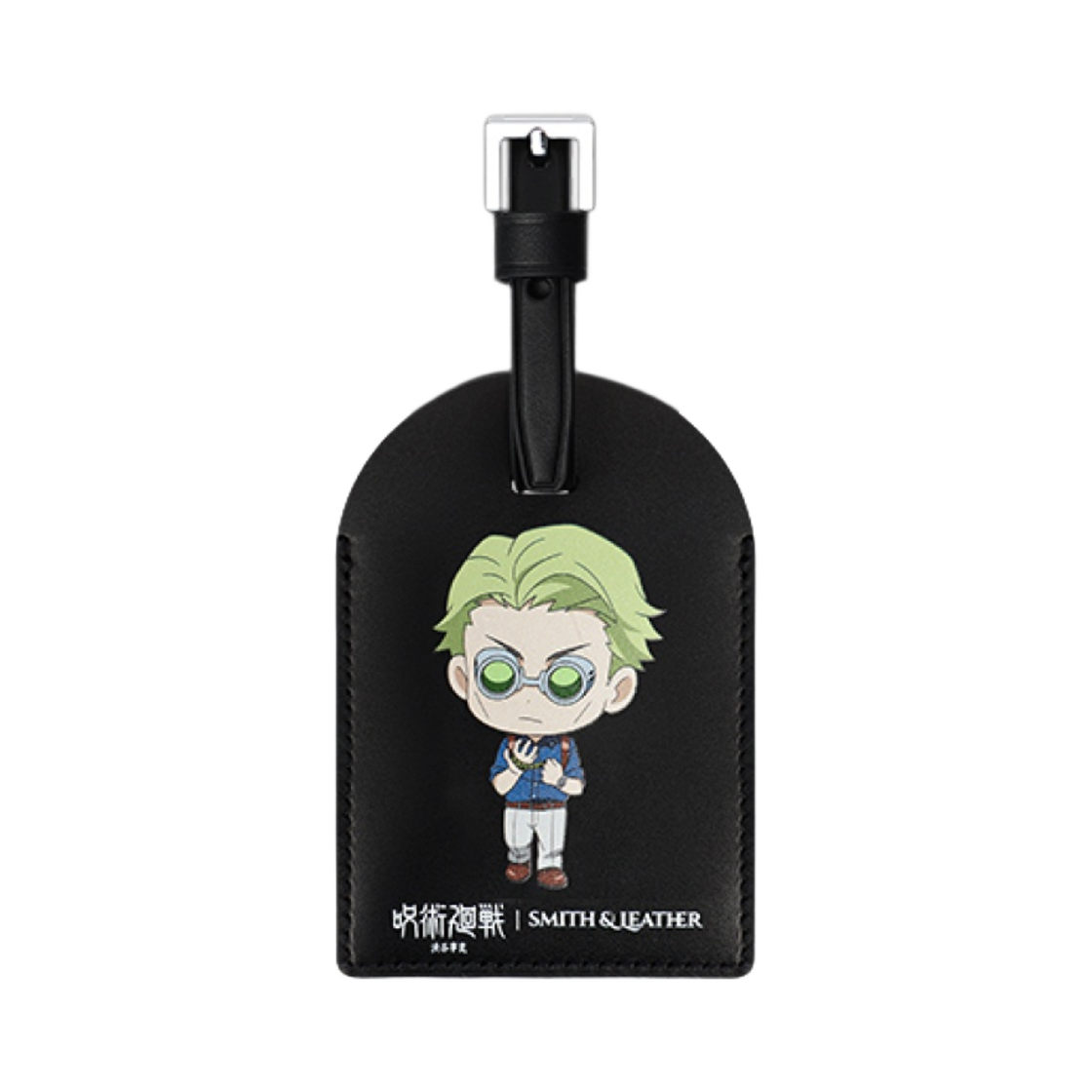 스미스 앤 레더 x 주술회전 레더 러기지 택 나나미 켄토(Smith & Leather x Jujutsu Kaisen Leather Luggage Tag Nanami Kento)