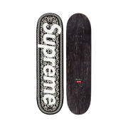 Supreme Celtic Knot Skateboard Deck Black - 21FW