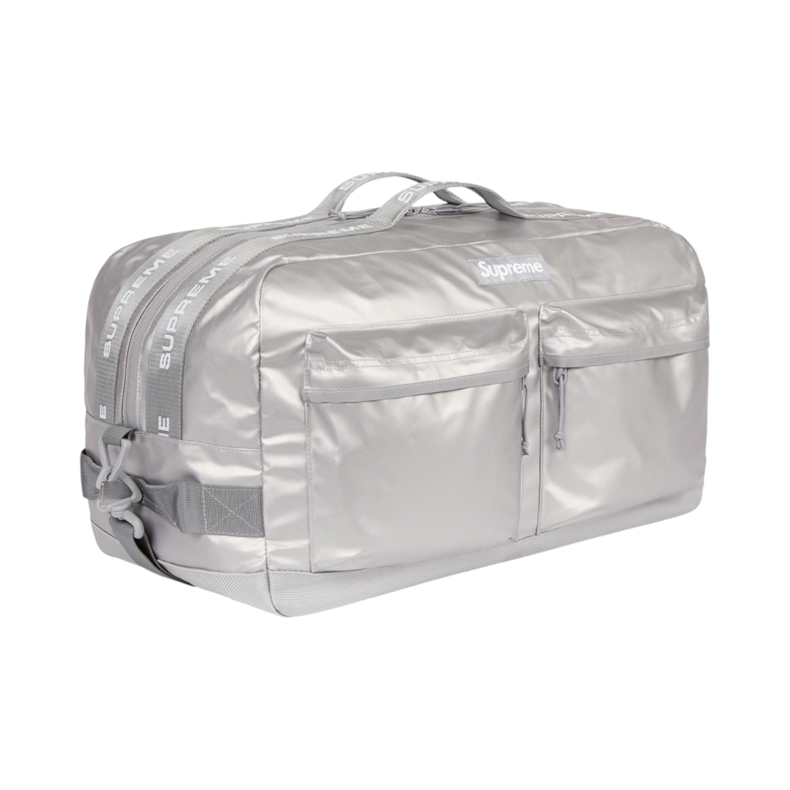 슈프림 더플백 실버 - 22FW(Supreme Duffle Bag Silver - 22FW) - 1