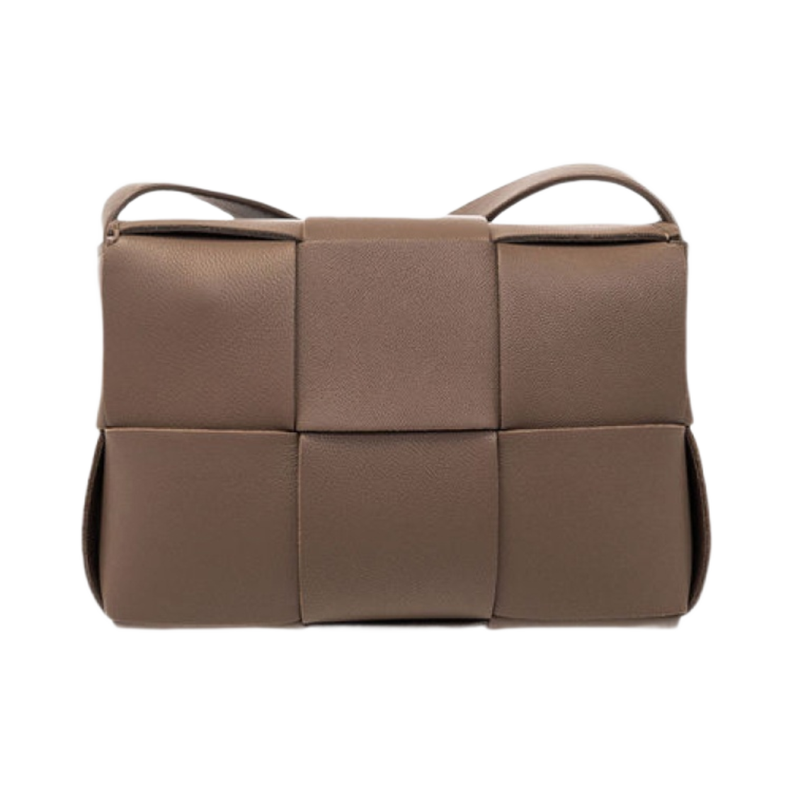 보테가 베네타 미니 레더 카세트백 토프 그레이(Bottega Veneta Mini Leather Cassette Taupe Grey) - 3