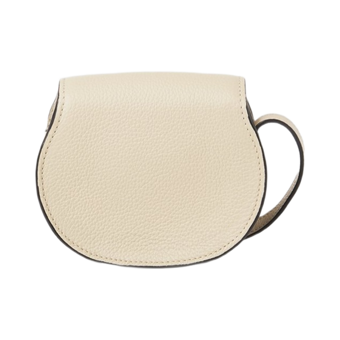 CHC22AP675I31279 Chloe Marcie Nano Saddle Bag Root Beige - #2