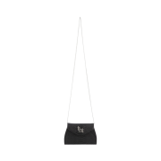 Threetimes Mini Moon Bag Black