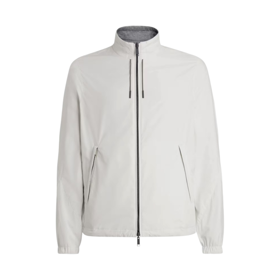 제냐 테크니컬 패브릭 리버시블 브레자 블루종 화이트 그레이(Zegna Technical Fabric Reversible Brezza Blouson White Grey)