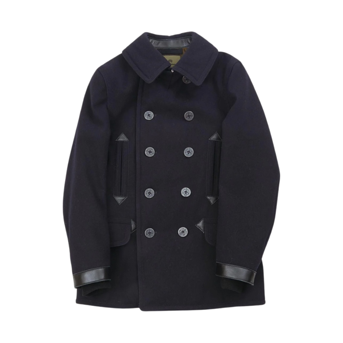 나이젤 카본 40's U.S. 네이비 피 코트 다크 네이비(Nigel Cabourn 40's U.S. Navy Pea Coat Dark Navy)