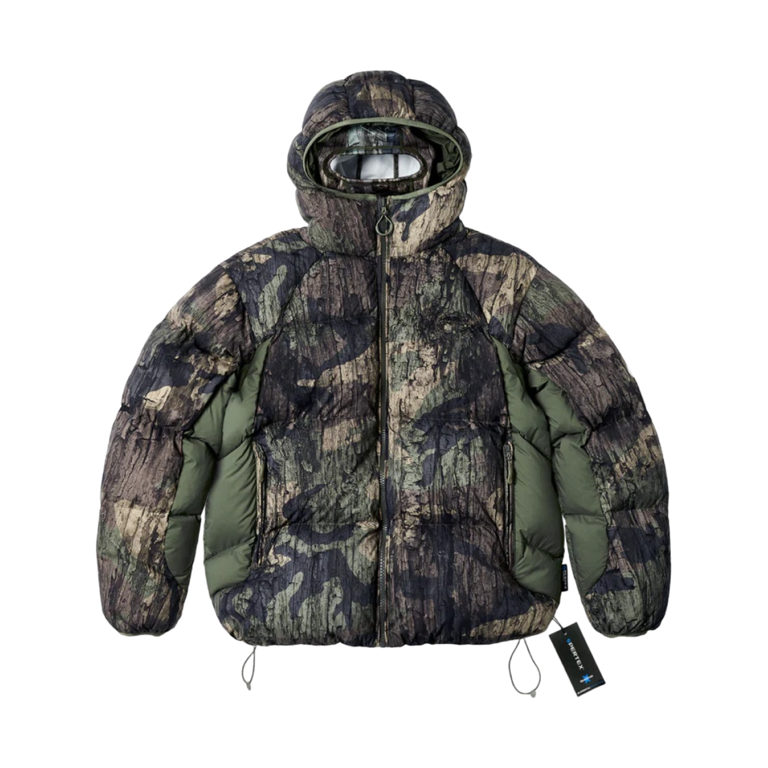- Palace Pertex Matte Balaclava Puffa Deep Forest - 23FW