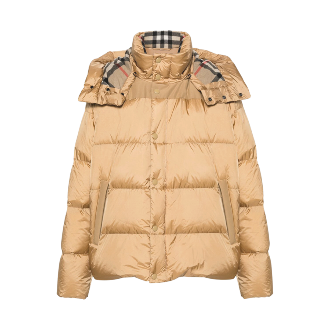 버버리 디테처블 슬리브 나일론 퍼퍼 자켓 베이지(Burberry Detachable Sleeve Nylon Puffer Jacket Beige)