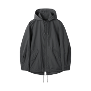 Customellow Zipup Fishtail Jacket Dark Gray