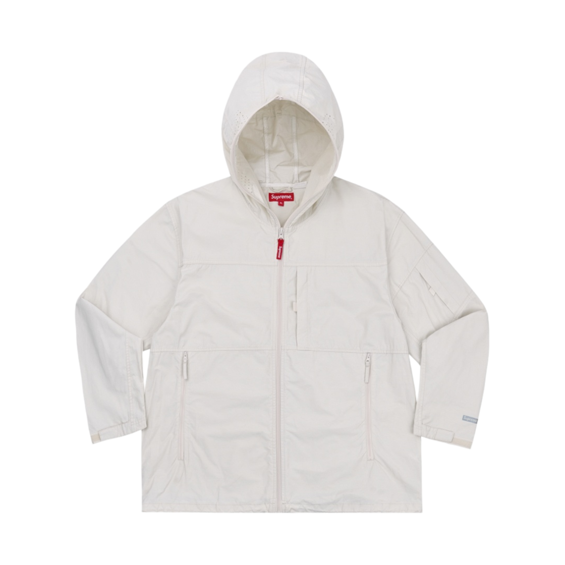 슈프림 풀 집 페이스마스크 자켓 스톤 - 22SS(Supreme Full Zip Facemask Jacket Stone - 22SS) - 1