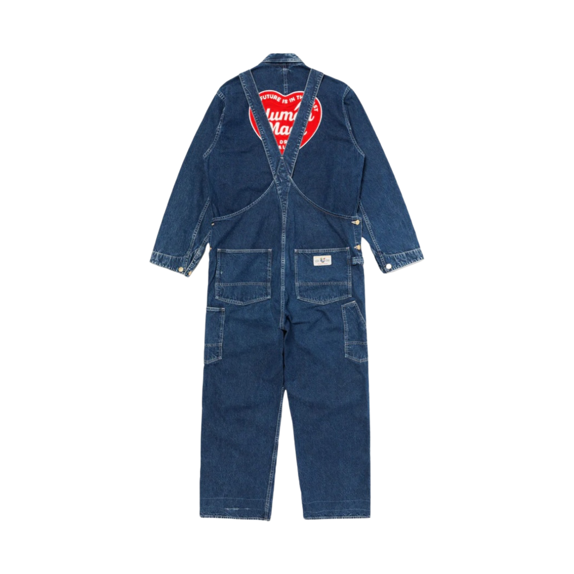 휴먼 메이드 데님 점프슈트 인디고(Human Made Denim Jumpsuit Indigo) - 2