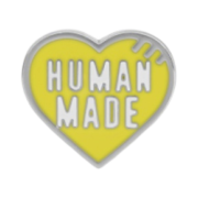Human Made Heart Pin Yellow