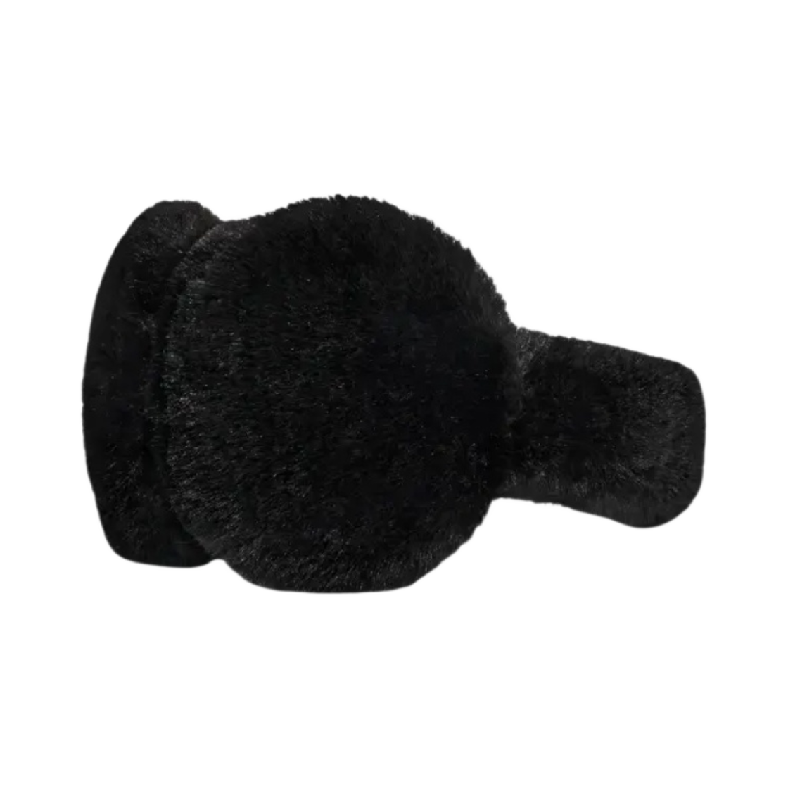 (W) 어그 포우 퍼 이어머프 블랙((W) UGG Faux Fur Earmuff Black) - 2