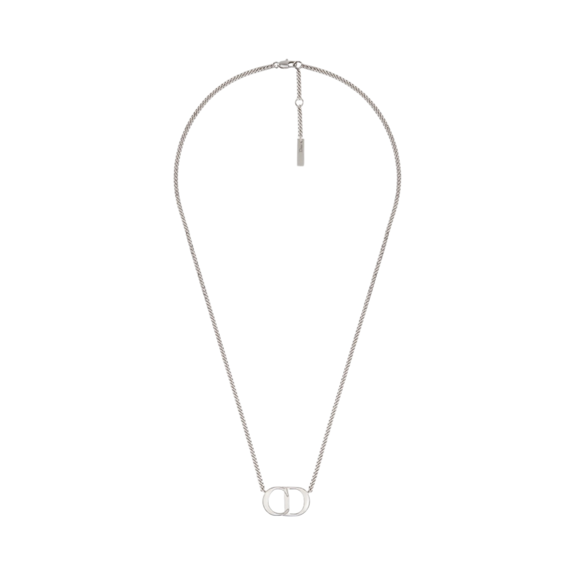 디올 CD 아이콘 네클리스 실버(Dior CD Icon Necklace Silver) - 1