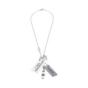 Balenciaga All Access Necklace Silver