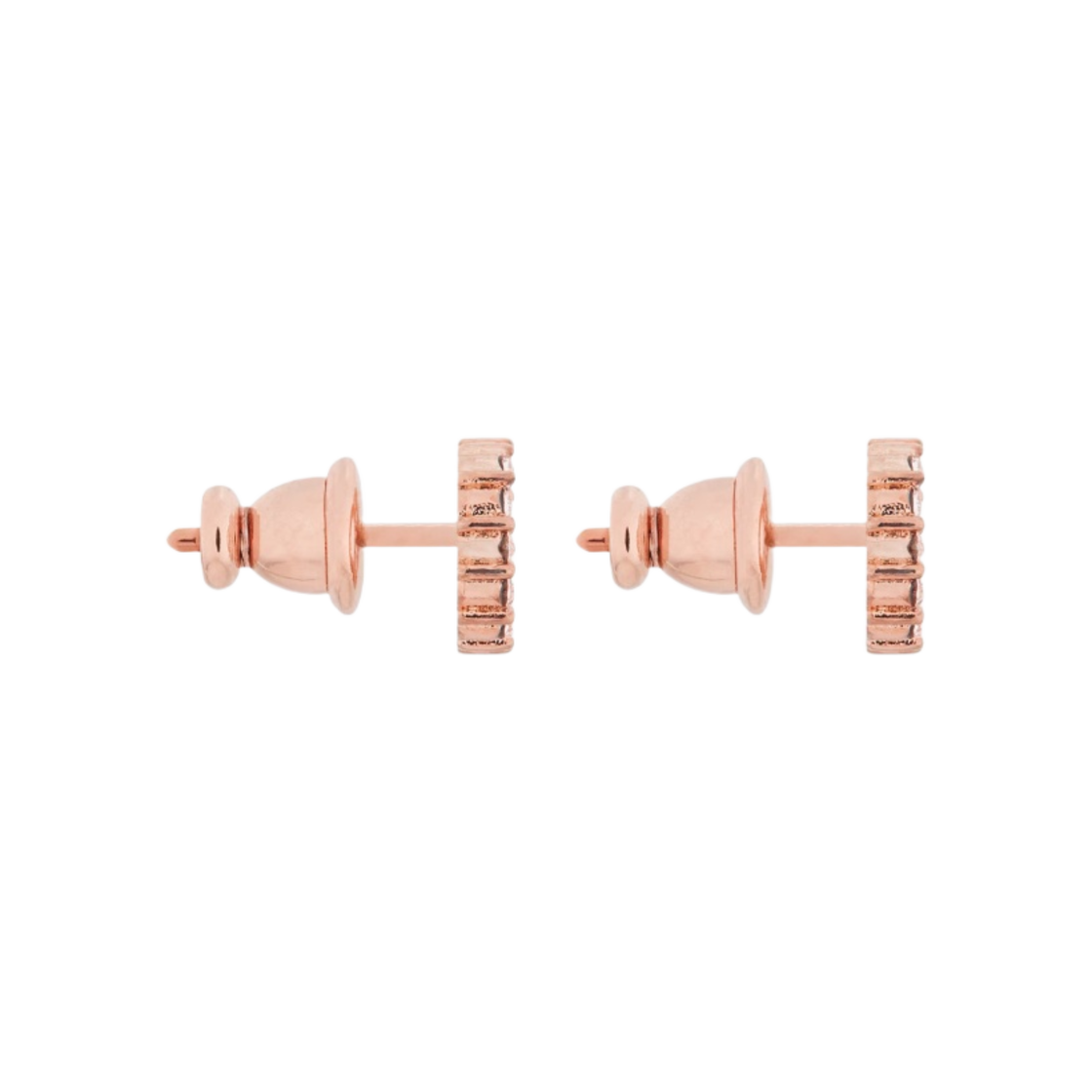 (W) 디올 클레어 D 룬 이어링 핑크 피니쉬 메탈 핑크 크리스탈((W) Dior Clair D Lune Earrings Pink Finish Metal Pink Crystals) - 2