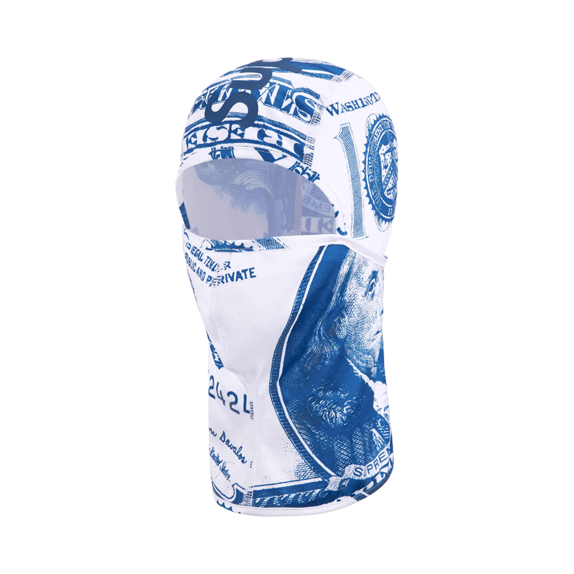 슈프림 라이트웨이트 바라클라바 화이트 머니 - 25SS(Supreme Lightweight Balaclava White Money - 25SS)