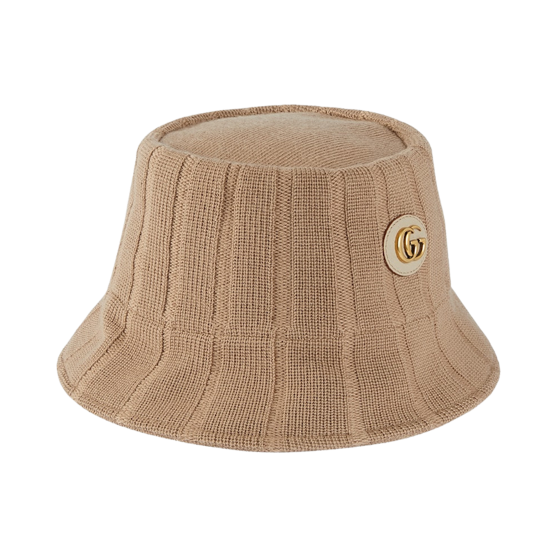 (W) 구찌 울 햇 더블 G 오트밀((W) Gucci Wool Hat with Double G Oatmeal) - 1
