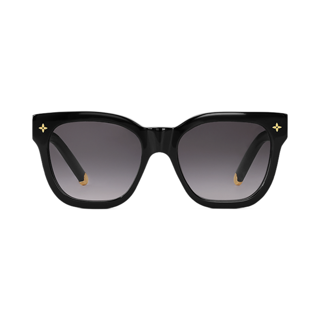 Z1523E (W) Louis Vuitton My Monogram Square Sunglasses S00 Black