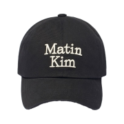 Matin Kim Matin Volume Logo Ball Cap Black