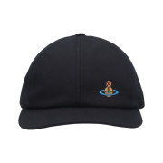 Vivienne Westwood Orb Logo Ball Cap Black