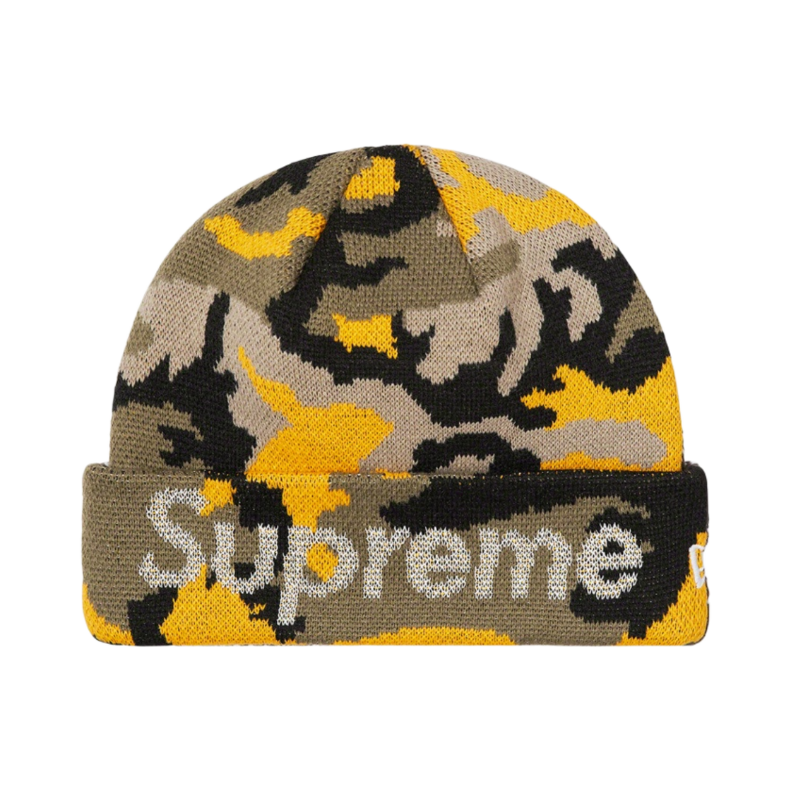 슈프림 뉴에라 스플릿 비니 브라운 - 22FW(Supreme New Era Split Beanie Brown - 22FW) - 2