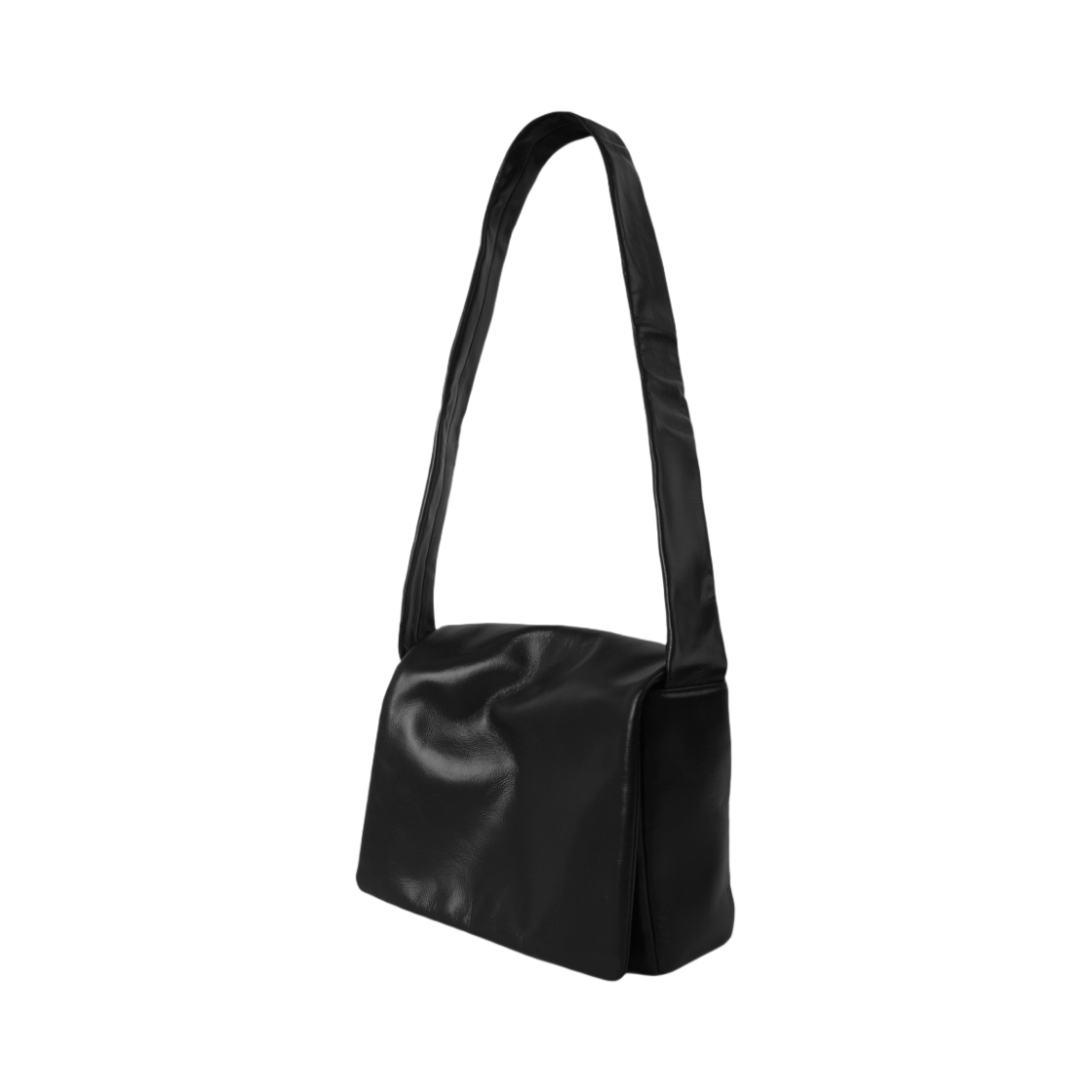 파사드 패턴 토푸 백 블랙(Facade Pattern Tofu Bag Black)