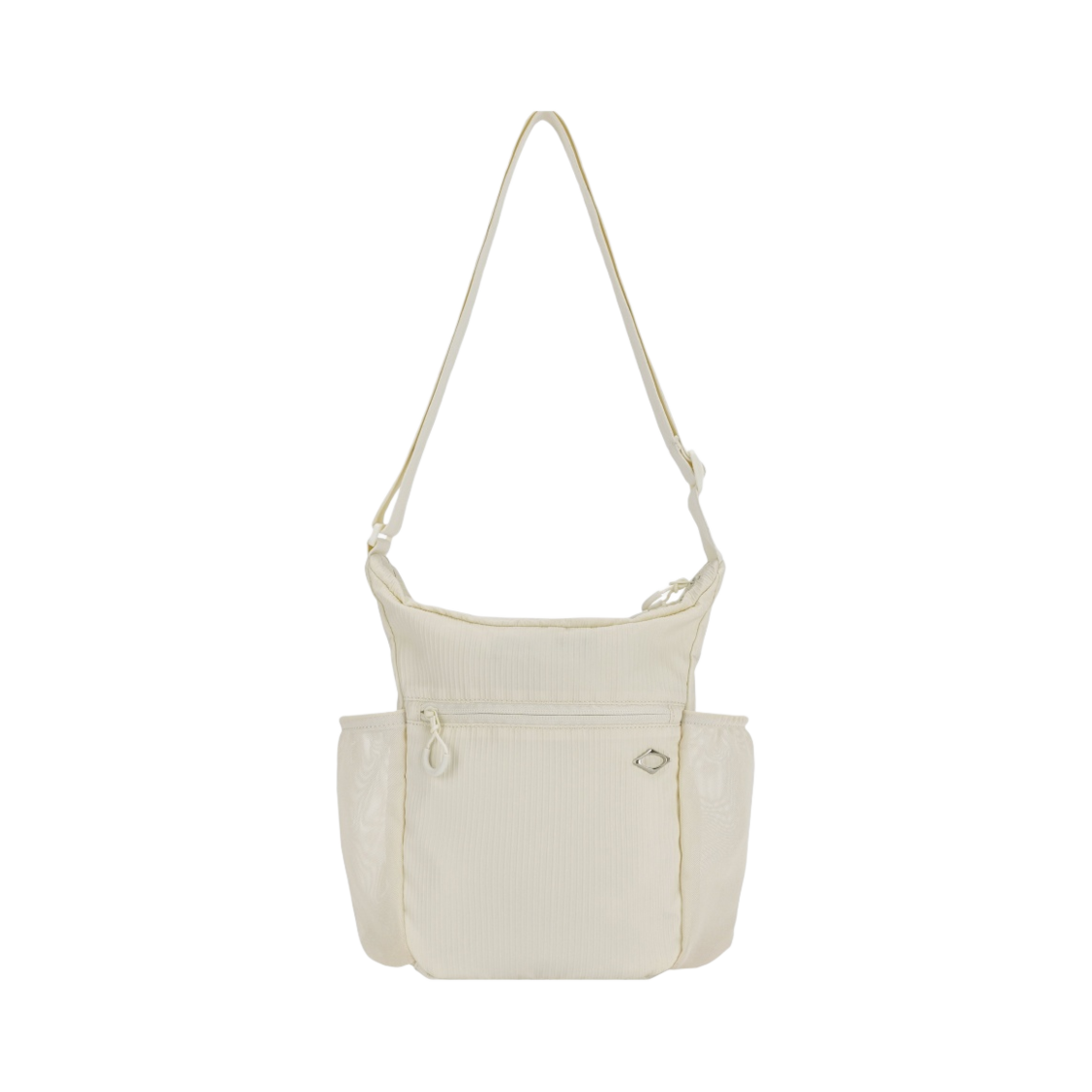 - Mischief Mesh Pocket Cross Bag Cream