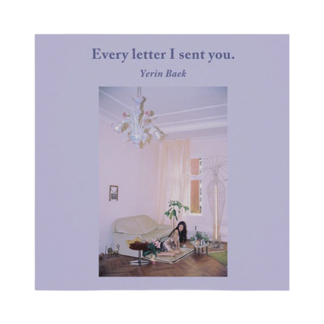 8809440339686 Yerin Baek 1st Album Every Letter I Sent You LP Clear (2LP)