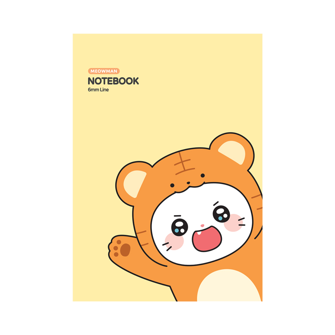 냐한남자 A5제본노트 어흥 춘배(Meow Man A5 Binding Note UhhungChunbae)