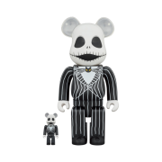 Bearbrick The Nightmare Before Christmas Jack Skellington 100% & 400% Set