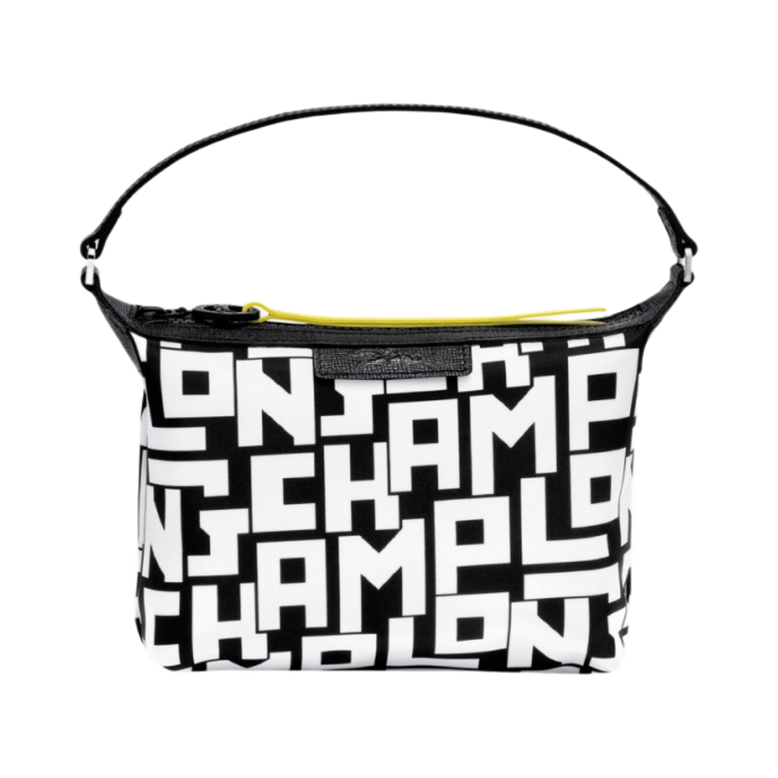 롱샴 르 플리아쥬 LGP 클러치 블랙 화이트(Longchamp Le Pliage Lgp Clutch Black White) - 1