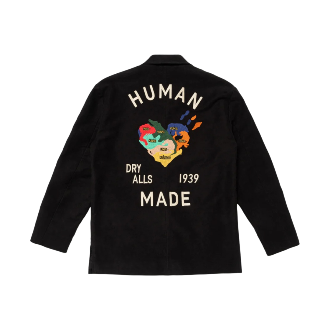 휴먼 메이드 수베니어 블레이저 블랙(Human Made Souvenir Blazer Black) - 2
