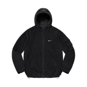 Supreme x Nike Arc Corduroy Hooded Jacket Black - 22SS